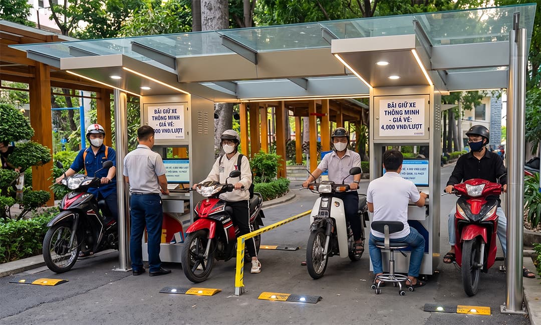 Dự án Đại Học Giao Thông Vận Tải - Hệ thống giữ xe di động
