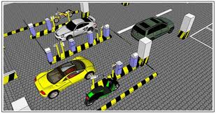 hệ thống bãi giữ xe thông minh SDT Parking Pro