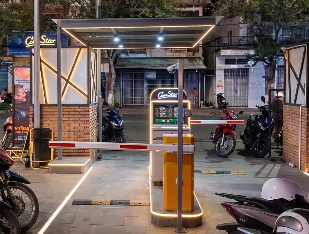 Máy giữ xe thông minh barrie tự động