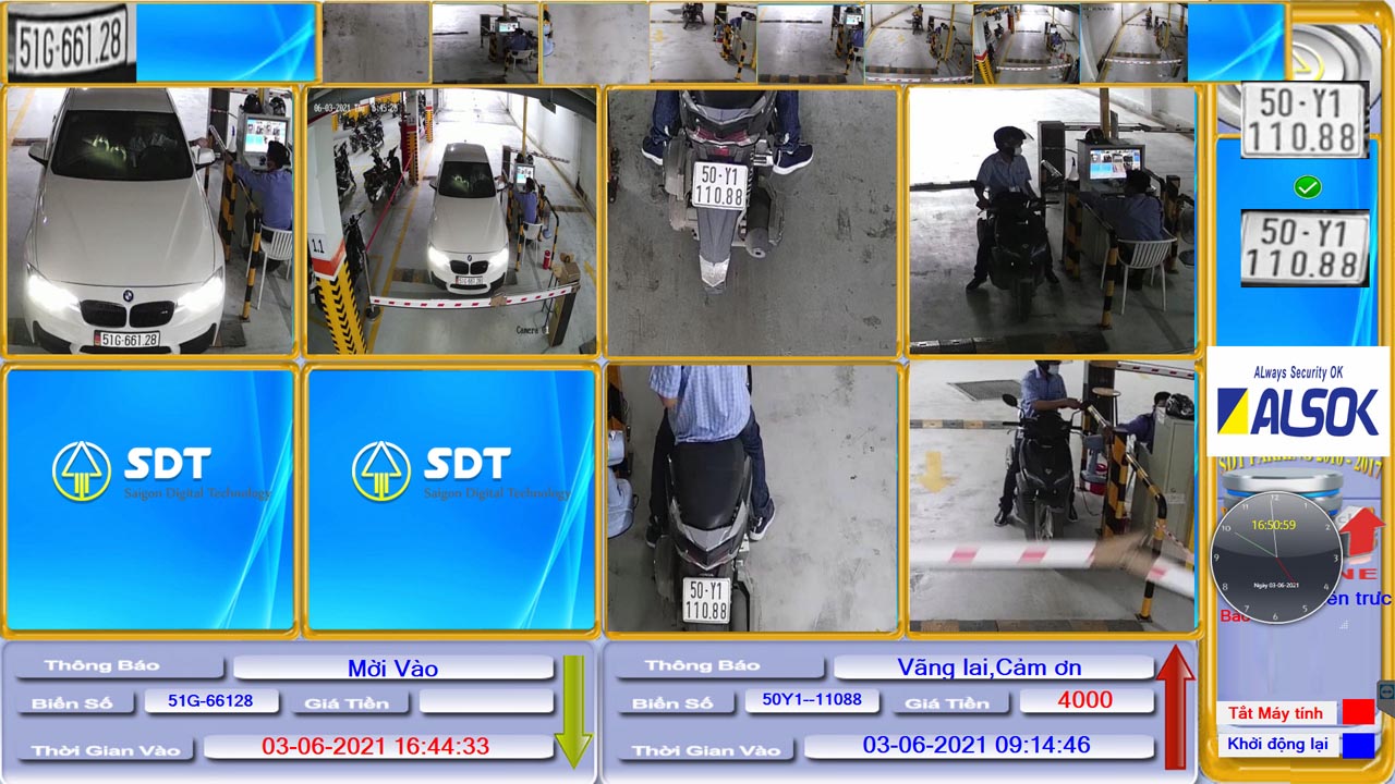 Phần mềm giữ xe thông minh SDTParking 2021